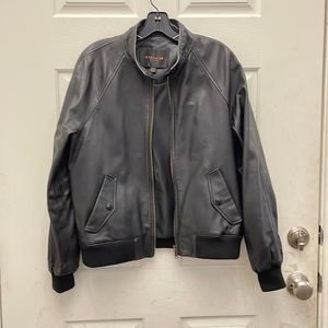 Coach Women's Leather Jacket Women's M Black.